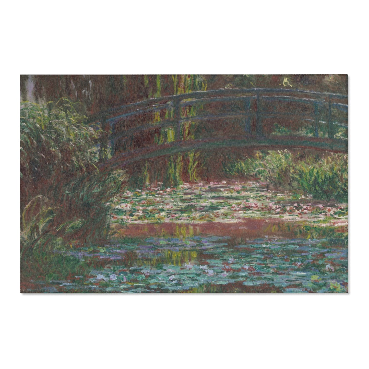 Claude Monet - Water Lily Pond | Area Rug