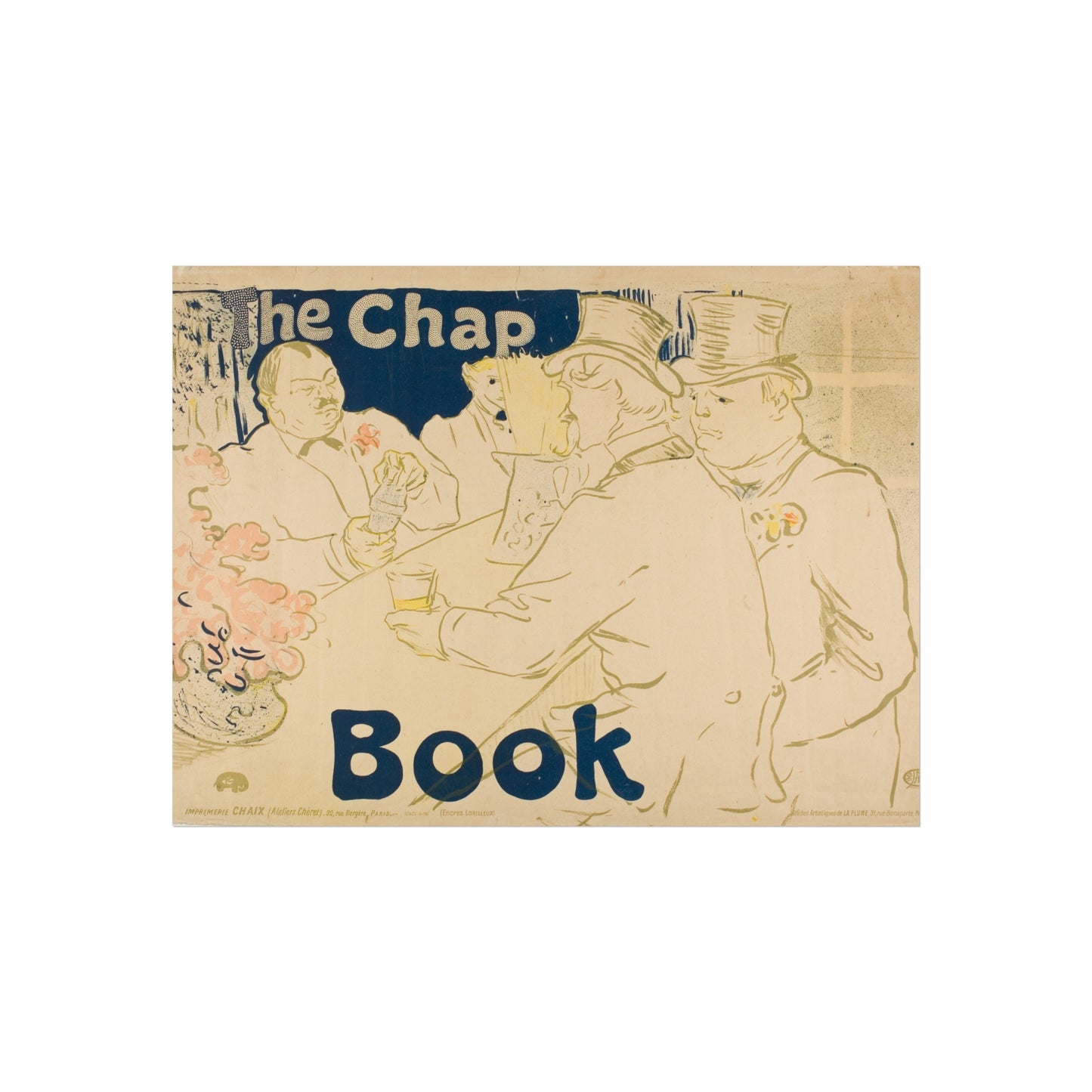 Henri de Toulouse-Lautrec - Irish and American Bar, Rue Royale—The Chap Book | Fine Art Poster