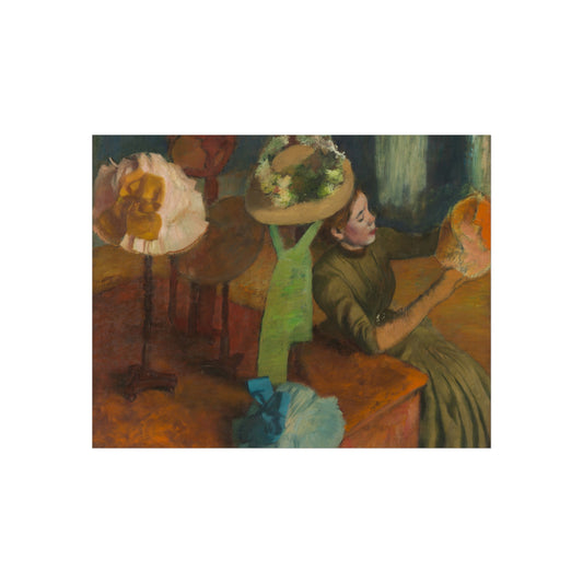 The Millinery Shop — Edgar Degas Fine Art Poster