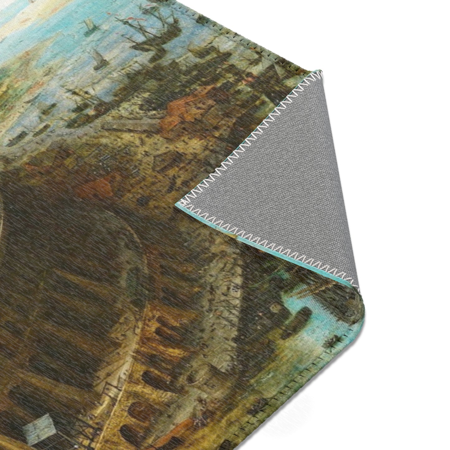 Pieter Bruegel the Elder - The Tower of Babel (Rotterdam) - Google Art Project - edited | Area Rug