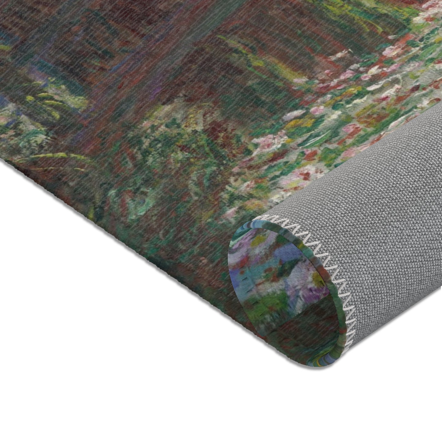 Claude Monet - Water Lily Pond | Area Rug