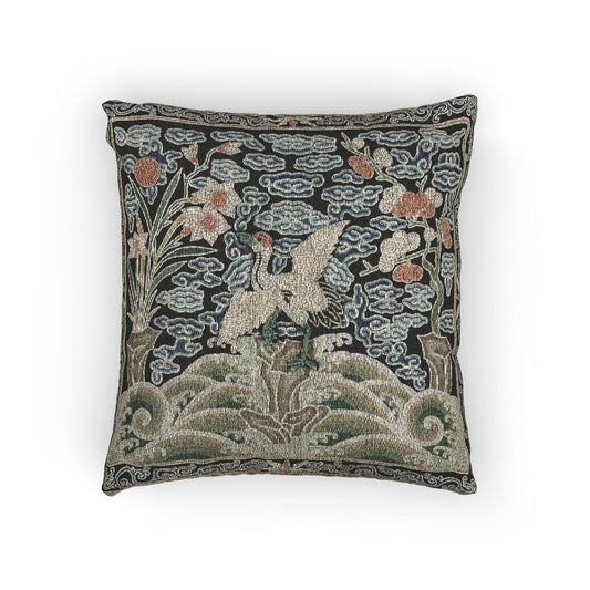 Rank Badge with Crane II Pillow