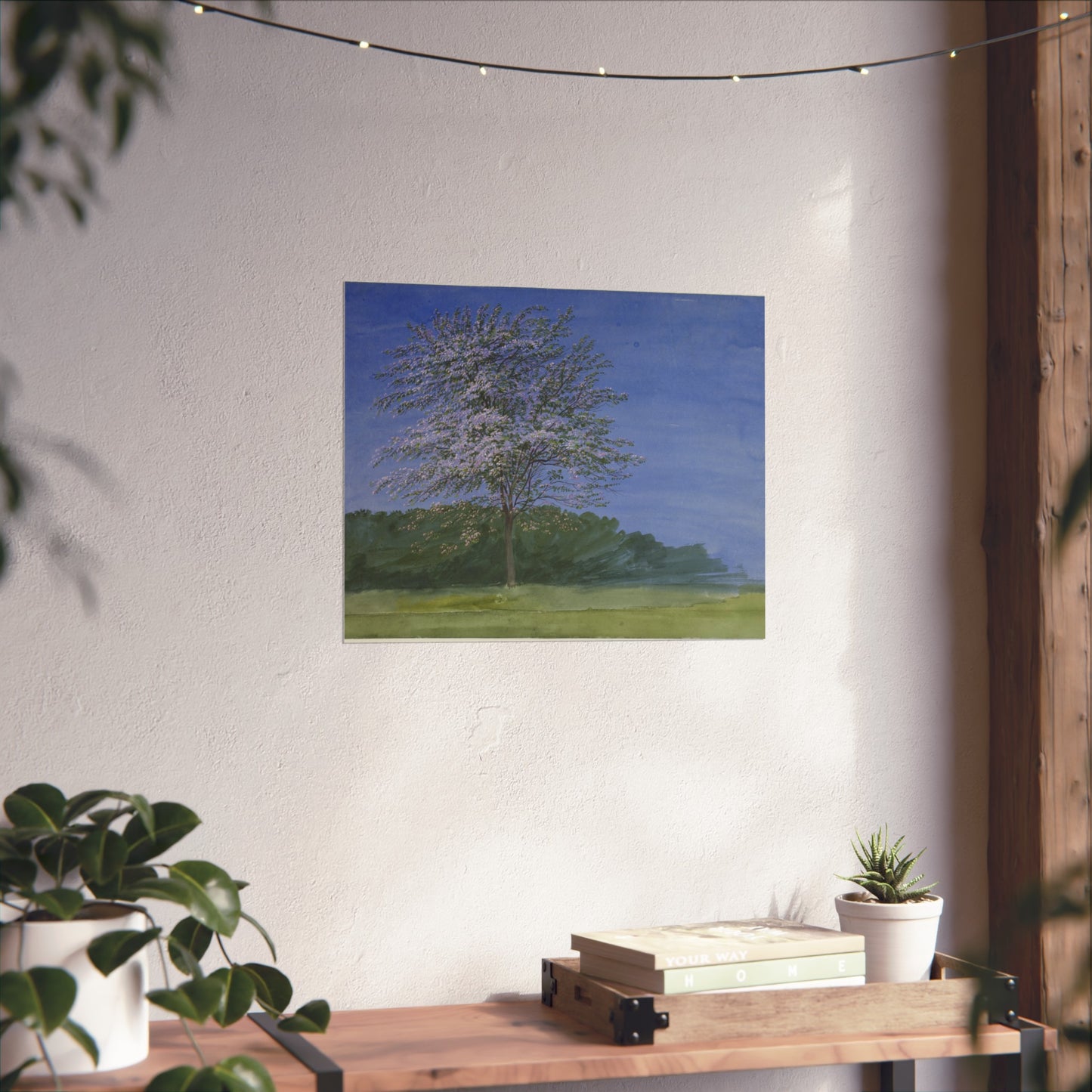 William Turner - Study of a Tree in Bloom | Fine Art Poster