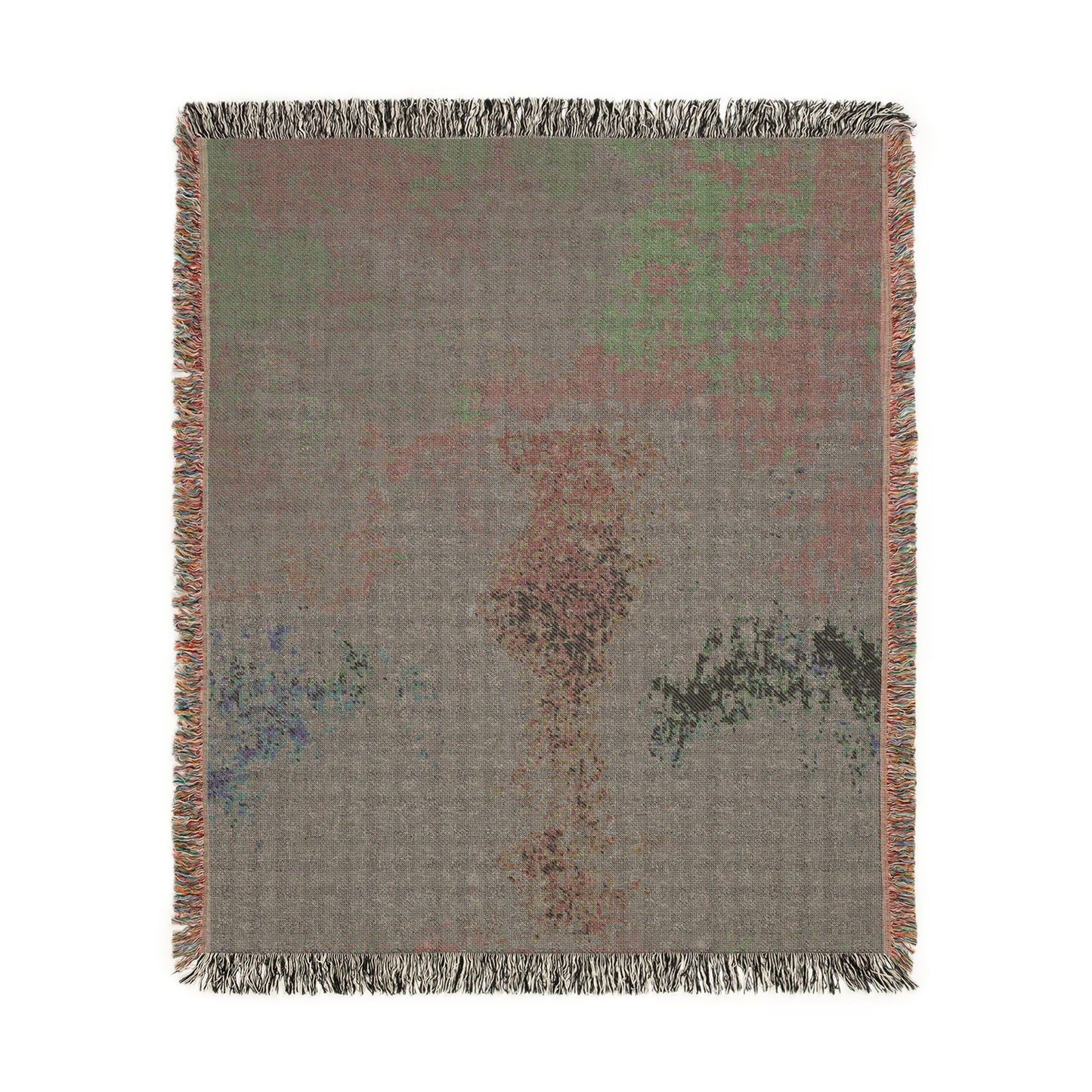 Claude Monet - Branch of the Seine near Giverny (Mist) | Woven Tapestry Blanket