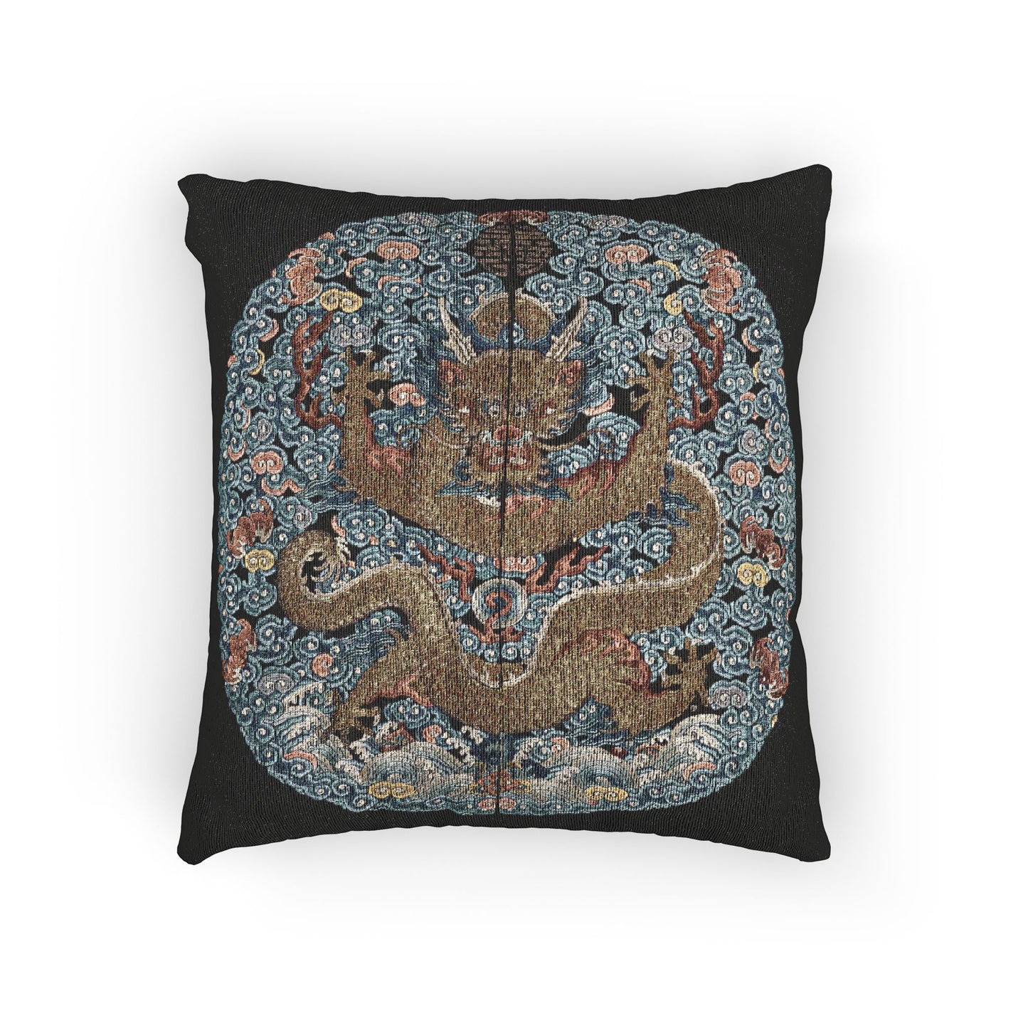 122_buzi-court-rank-badge | Woven Pillow