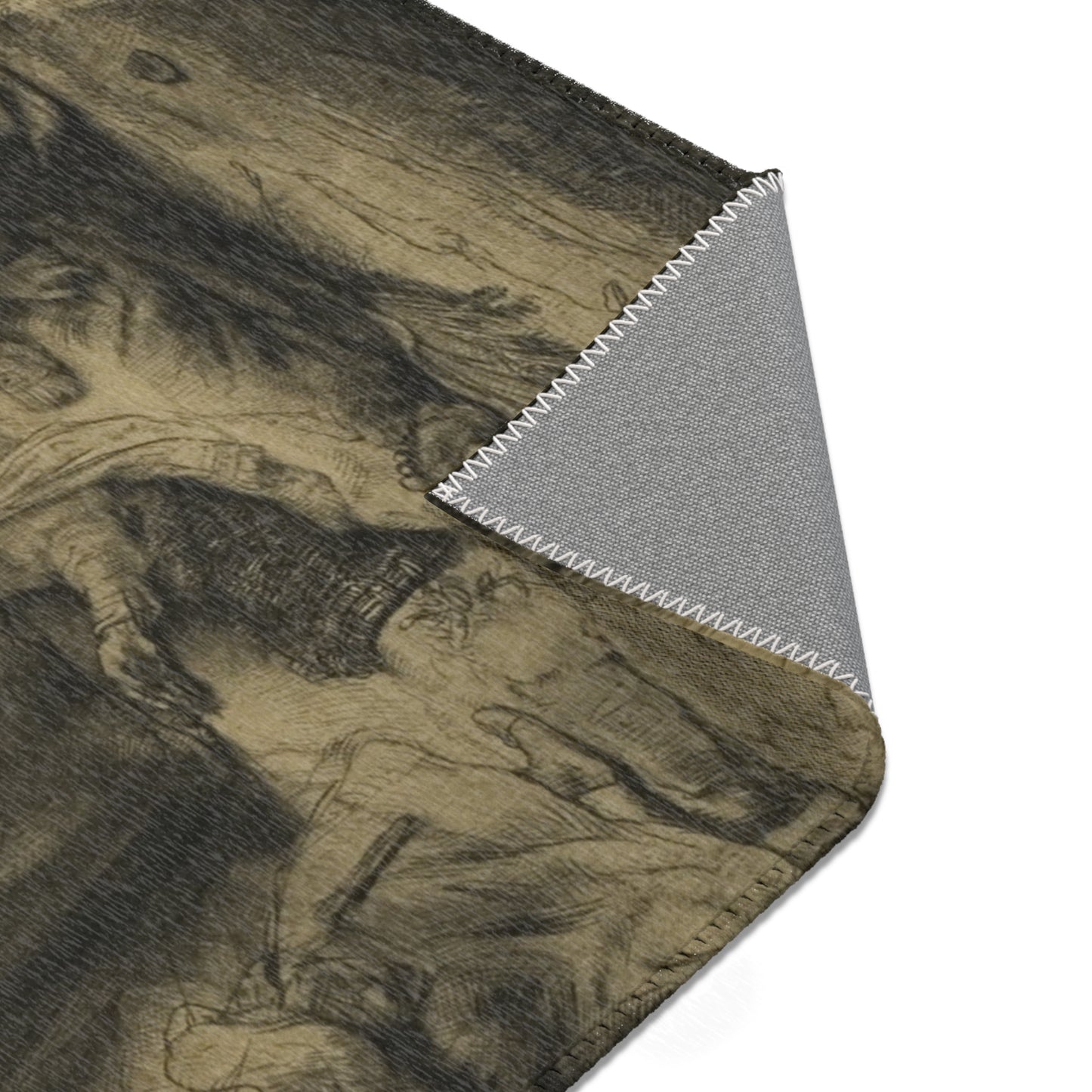 Rembrandt van Rijn - The Hundred Guilder Print | Area Rug