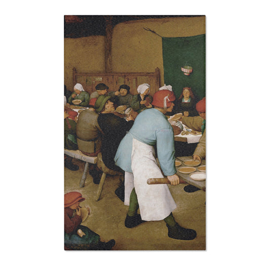 Peasant Wedding — Bruegel Area Rug