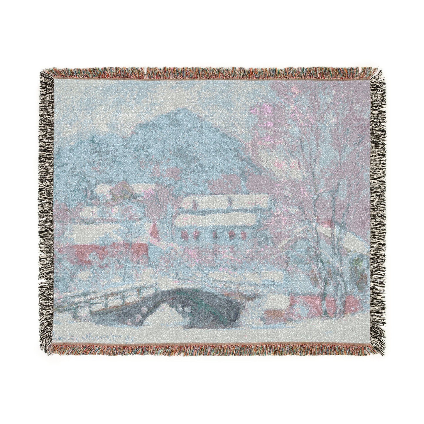 Claude Monet - Sandvika, Norway | Woven Tapestry Blanket