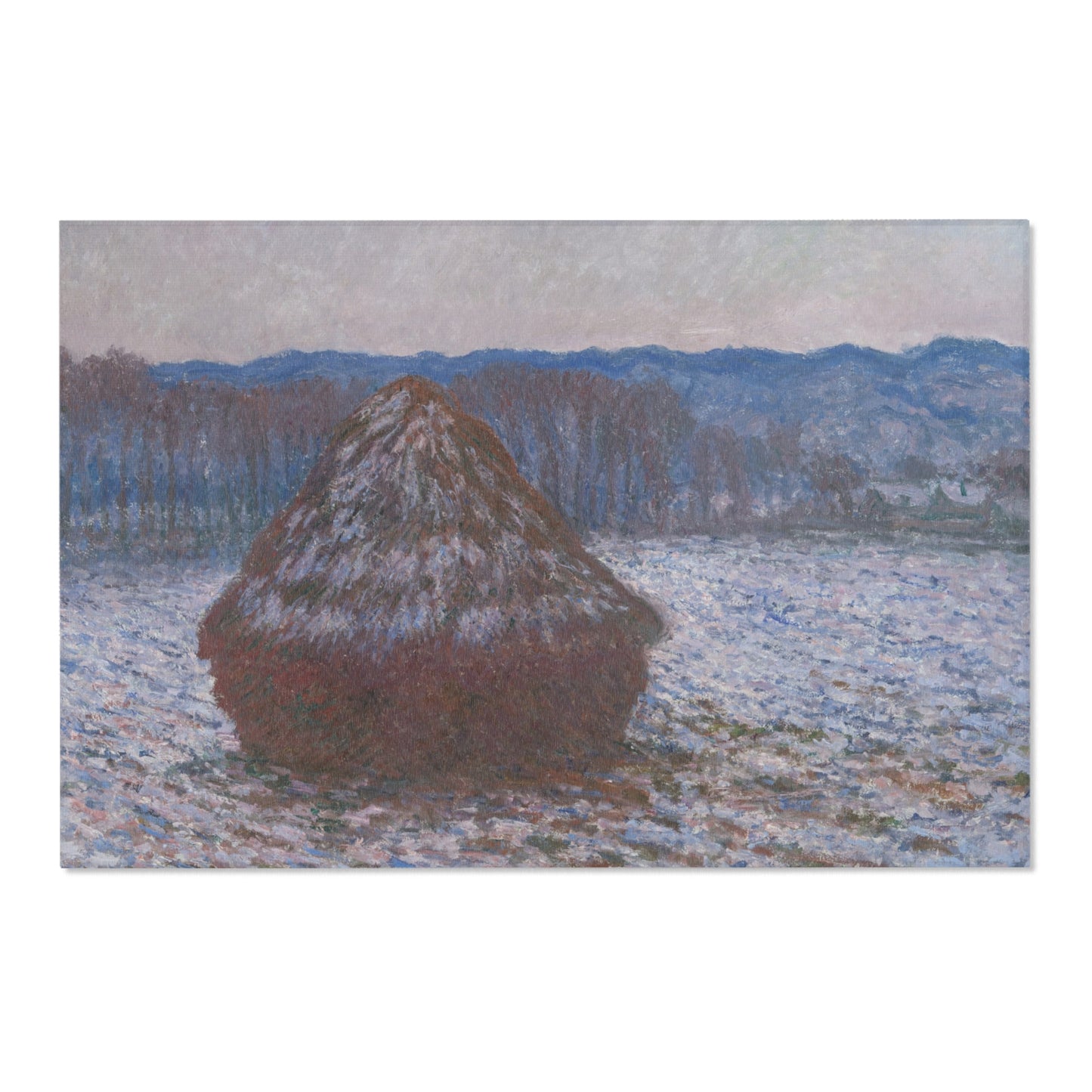 Claude Monet - Stack of Wheat | Area Rug