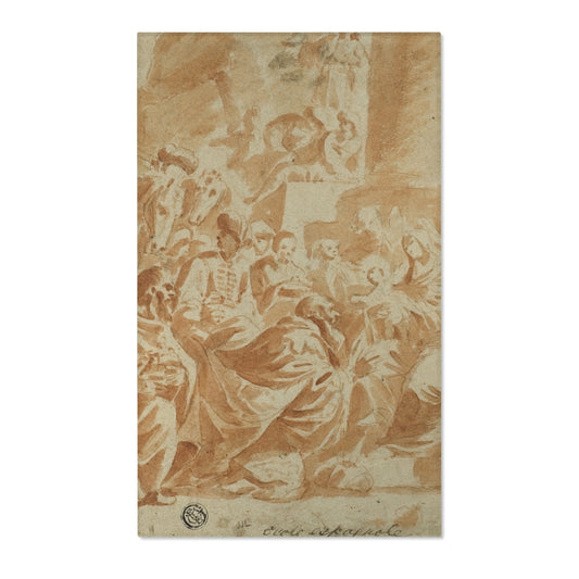 Adoration of the Magi (school of Rubens) Area Rug