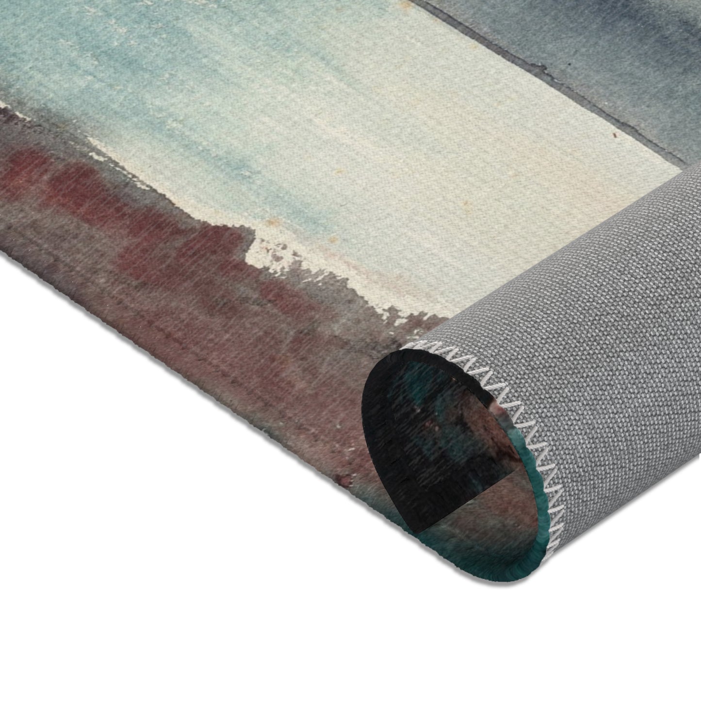 Winslow Homer - Breaking Storm, Coast of Maine | Area Rug