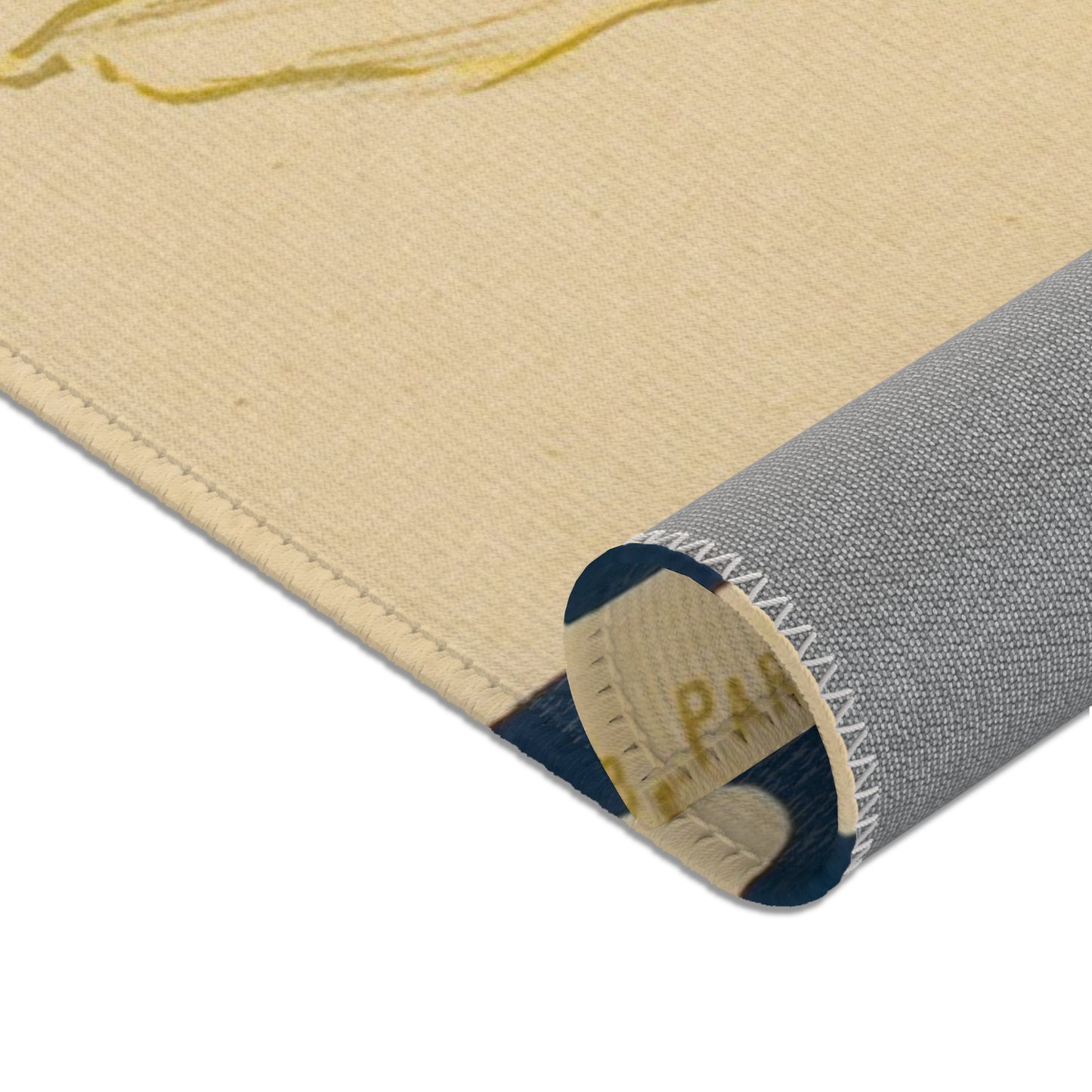 Henri de Toulouse-Lautrec - Irish and American Bar, Rue Royale—The Chap Book | Area Rug