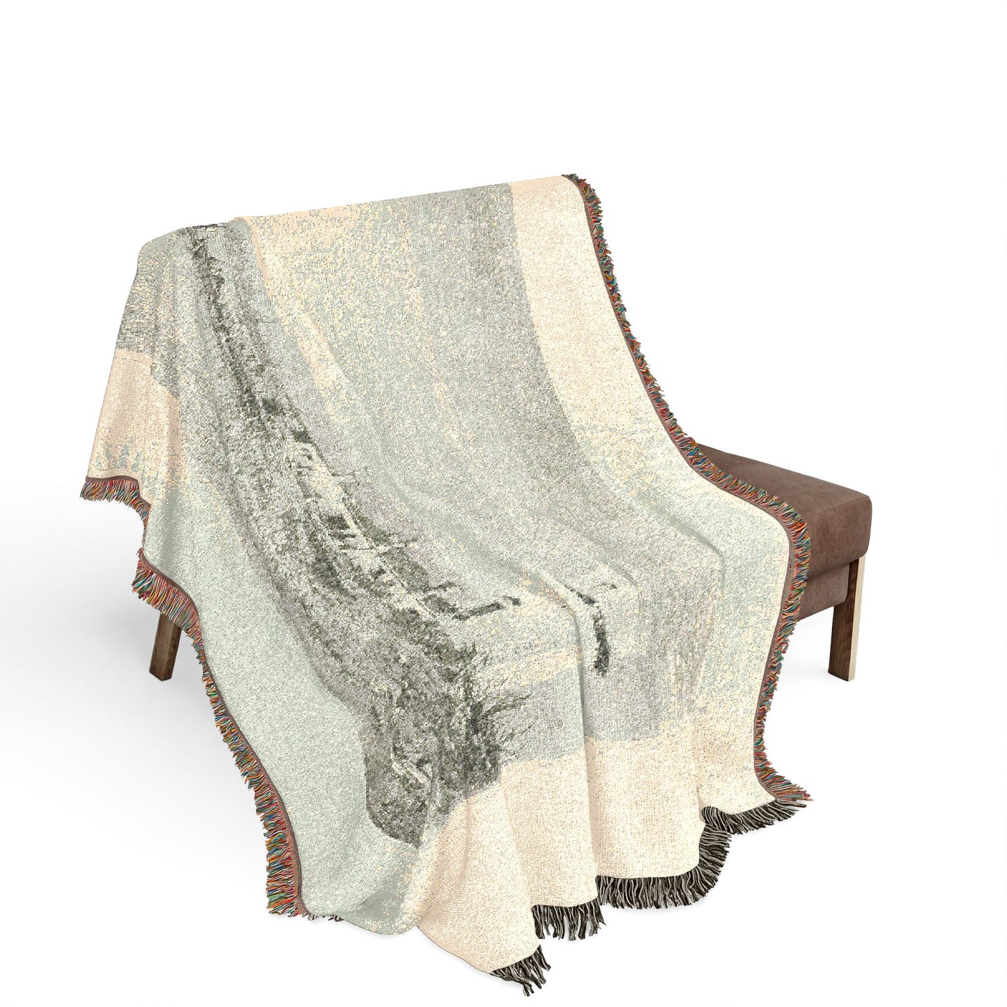 Canaletto - The Tower of Malghera, from Vedute | Woven Tapestry Blanket
