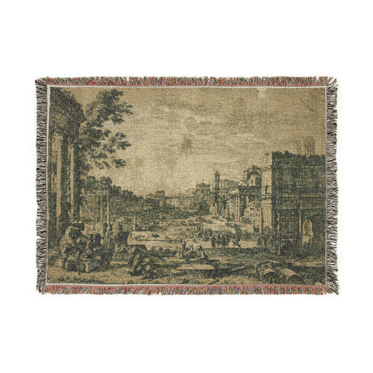The Roman Forum — Lorrain Tapestry Blanket