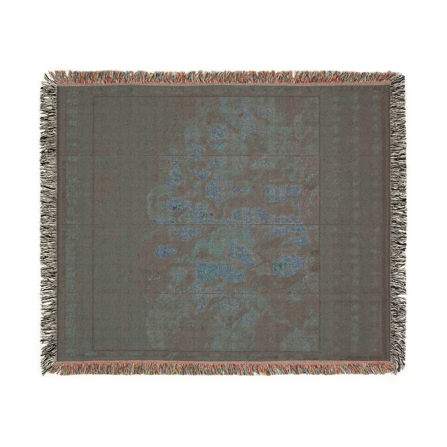Buddhist Deities Woven Throw Blanket