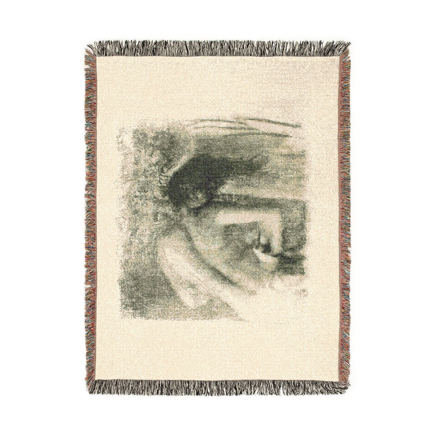 Hilaire Germain Edgar Degas - After the Bath (large version) | Woven Tapestry Blanket