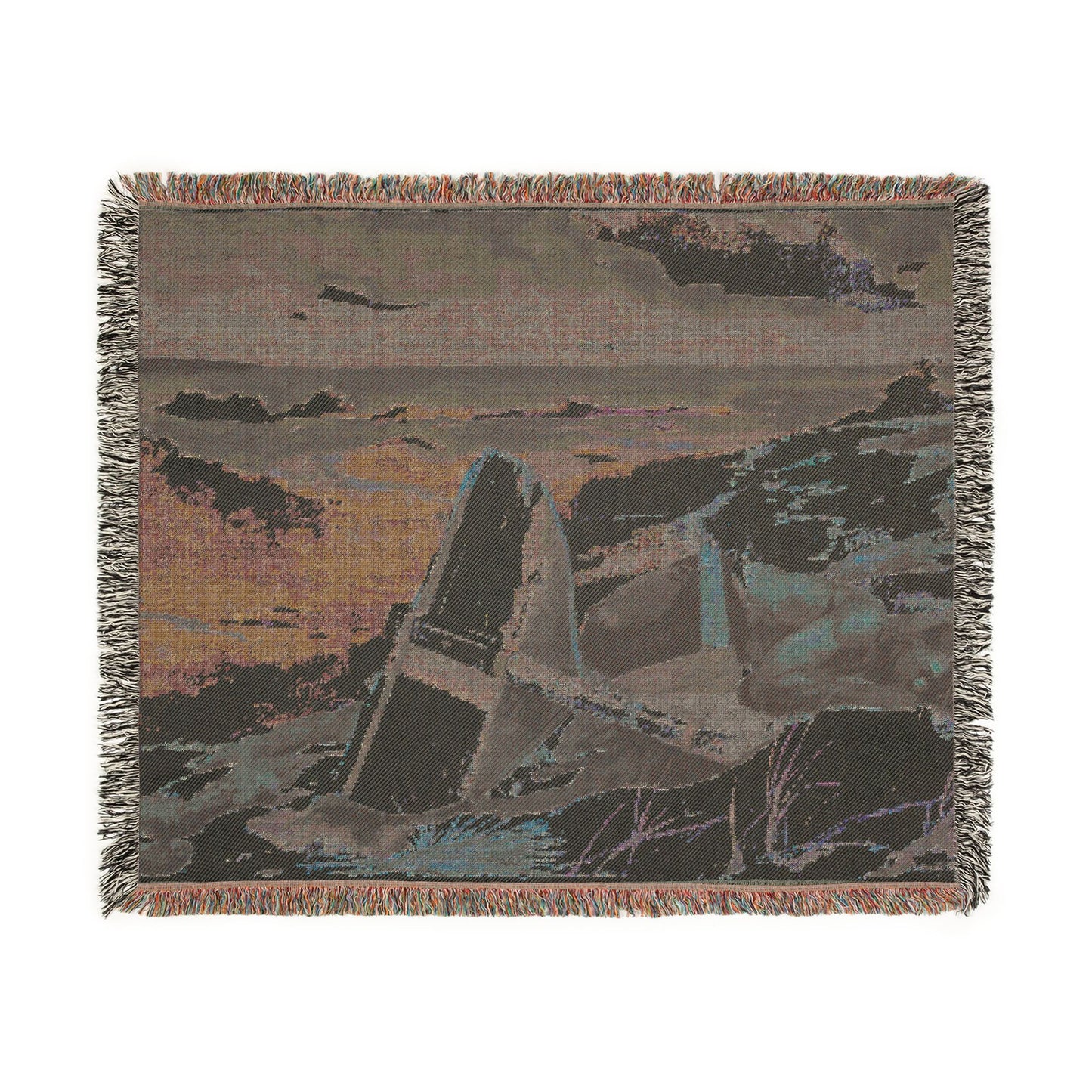 Winslow Homer - After the Hurricane, Bahamas | Woven Tapestry Blanket