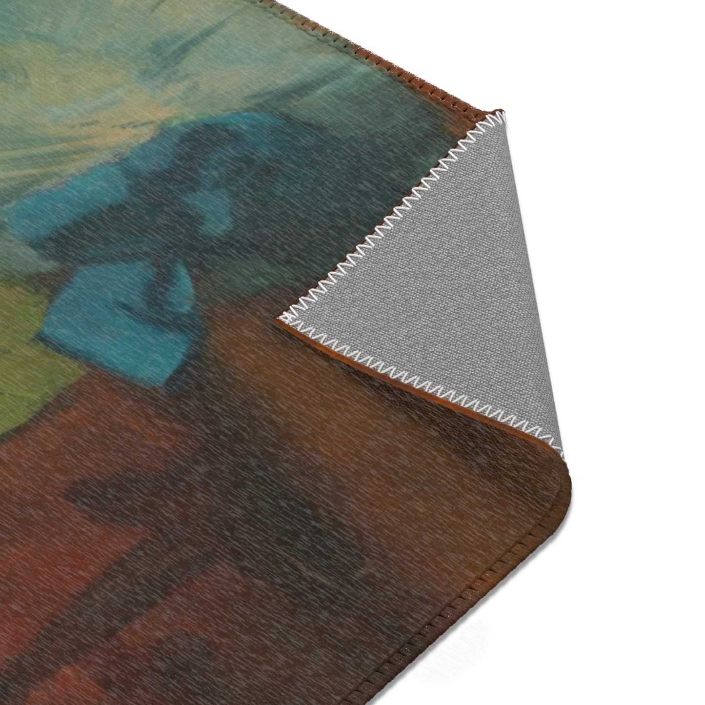 Hilaire Germain Edgar Degas - The Millinery Shop | Area Rug