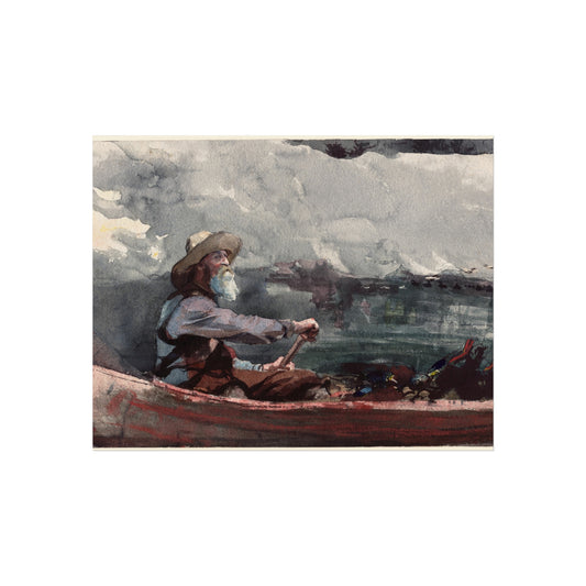 Adirondacks Guide — Winslow Homer Fine Art Poster