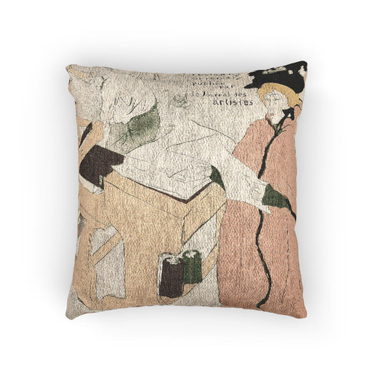 Cover for the first album — Toulouse-Lautrec Pillow