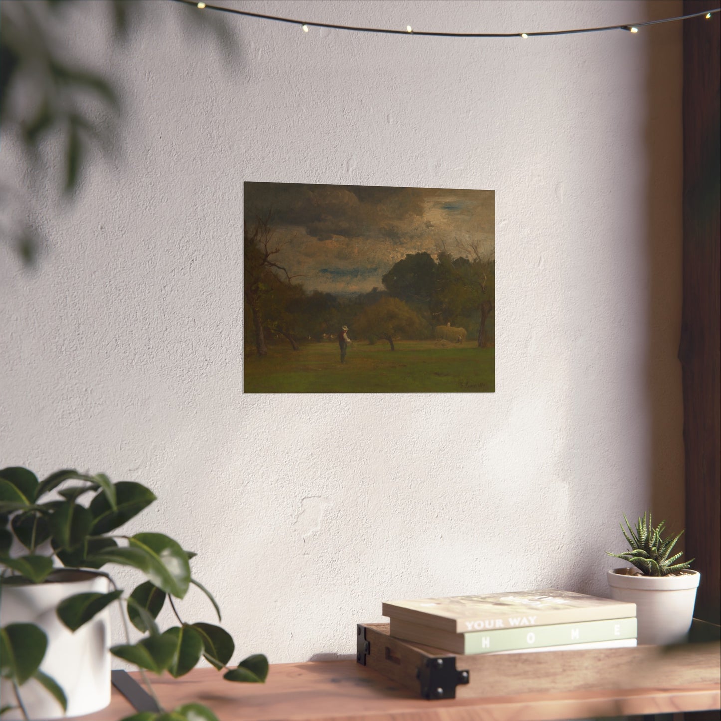 George Inness - Harvest, Montclair, New Jersey | Fine Art Poster