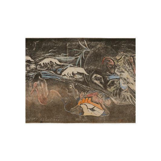 The Universe Is Being Created — Paul Gauguin Fine Art Poster