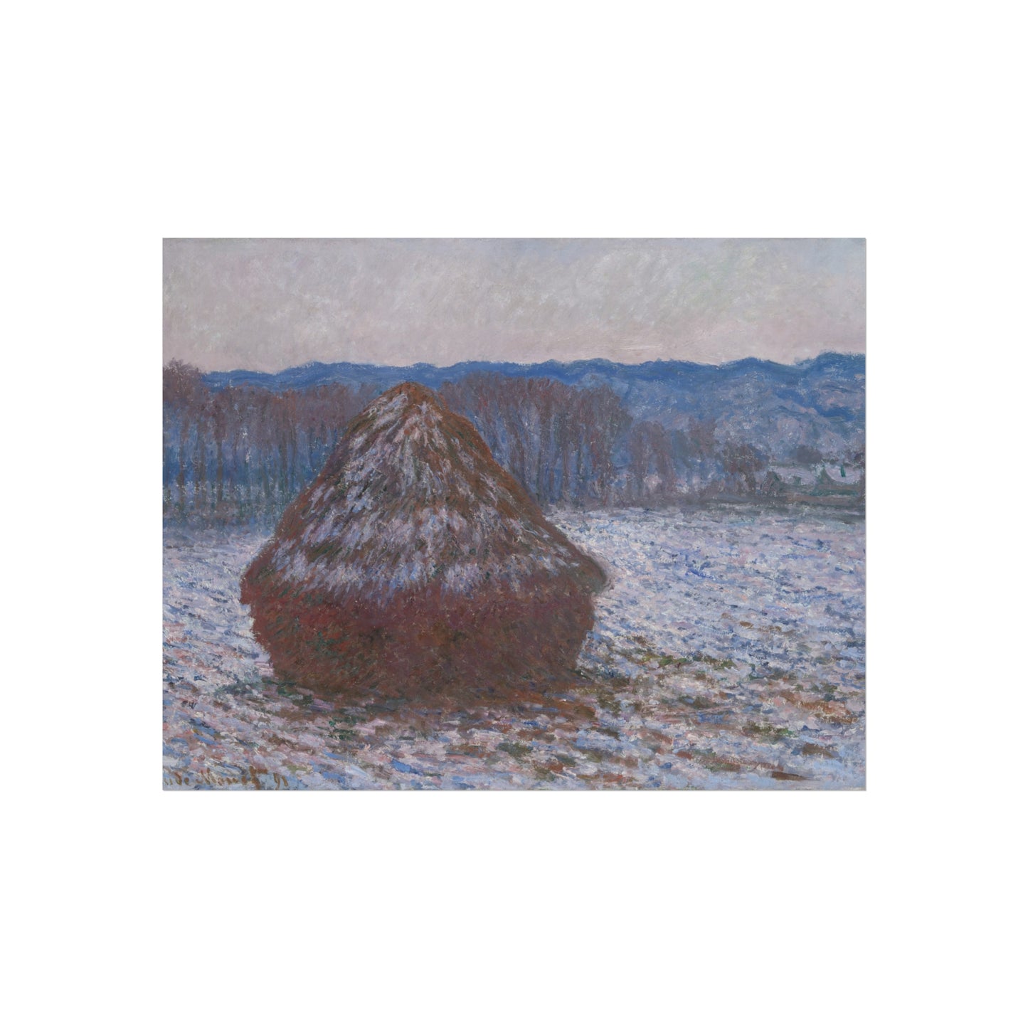 Claude Monet - Stack of Wheat | Fine Art Poster