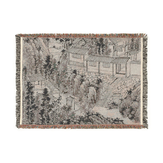 The Pine Retreat Tiger Hill Tapestry Blanket