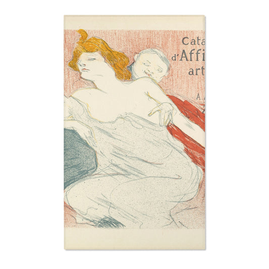 Debauchery (Second Plate) — Toulouse-Lautrec Area Rug