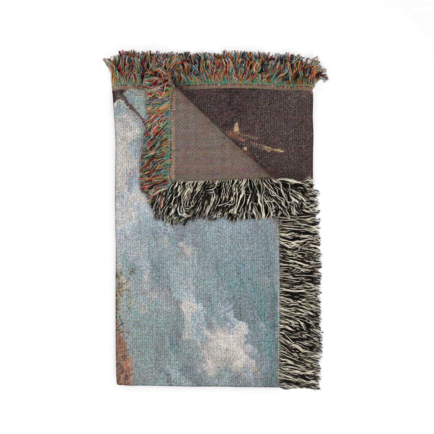 Francesco Guardi - Ruined Archway | Woven Tapestry Blanket