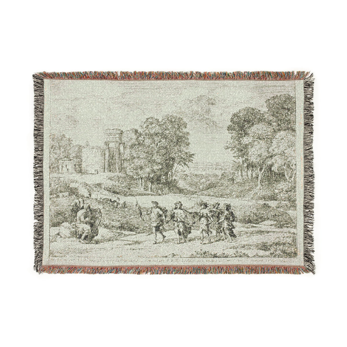 Time, Apollo and the Seasons — Lorrain Tapestry Blanket