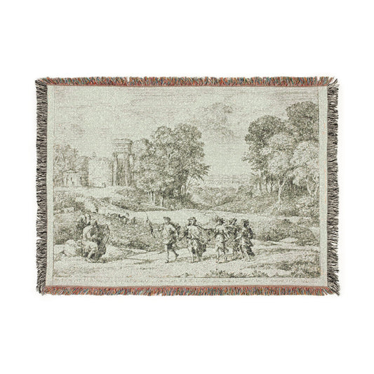 Time, Apollo and the Seasons — Lorrain Tapestry Blanket
