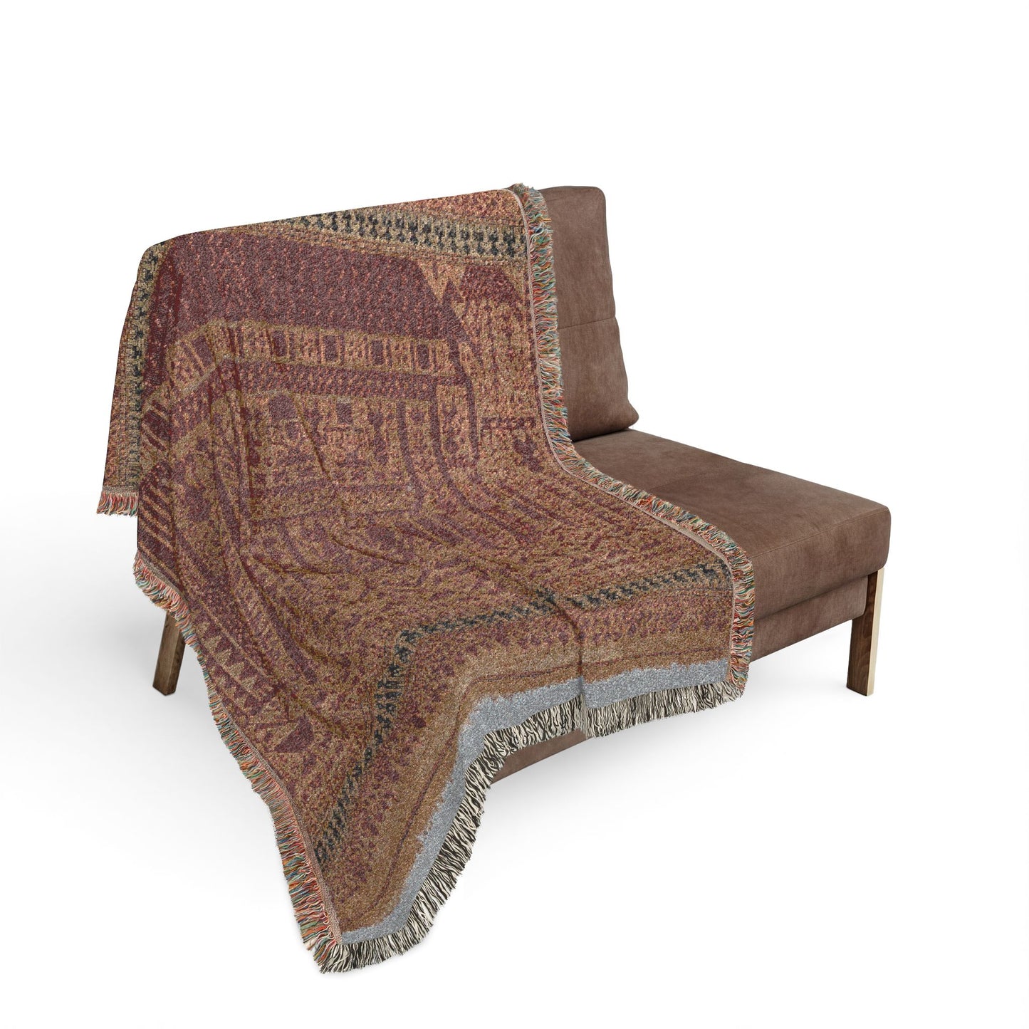 Tampan Pasisir (Ship Cloth) Woven Throw Blanket