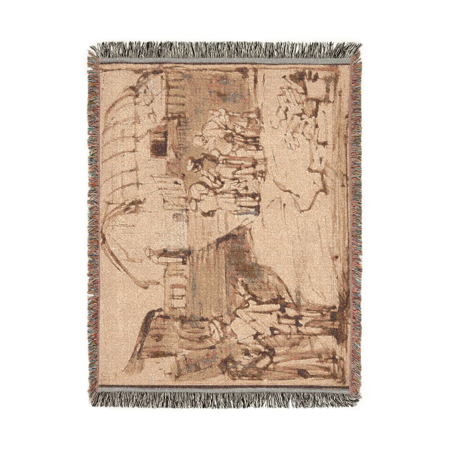 Rembrandt van Rijn - Noah's Ark | Woven Tapestry Blanket