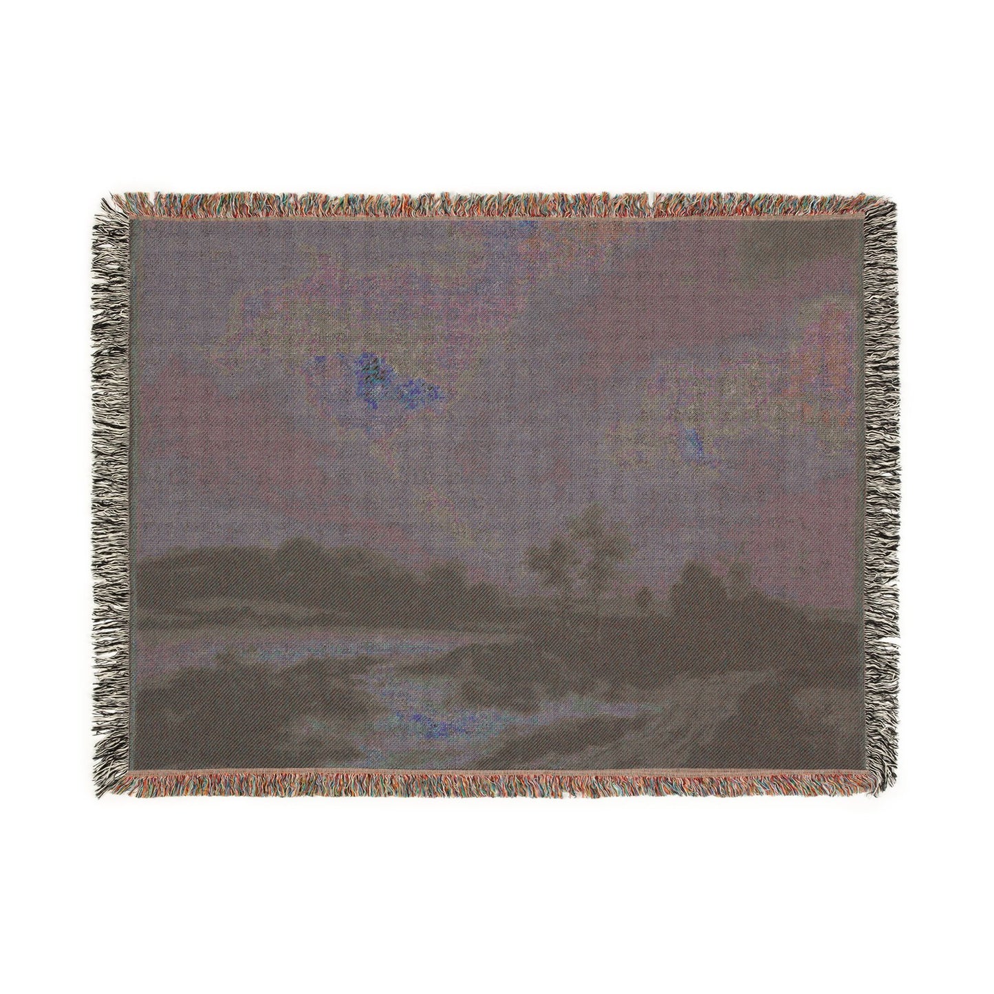 Jacob van Ruisdael - Grainfields | Woven Tapestry Blanket