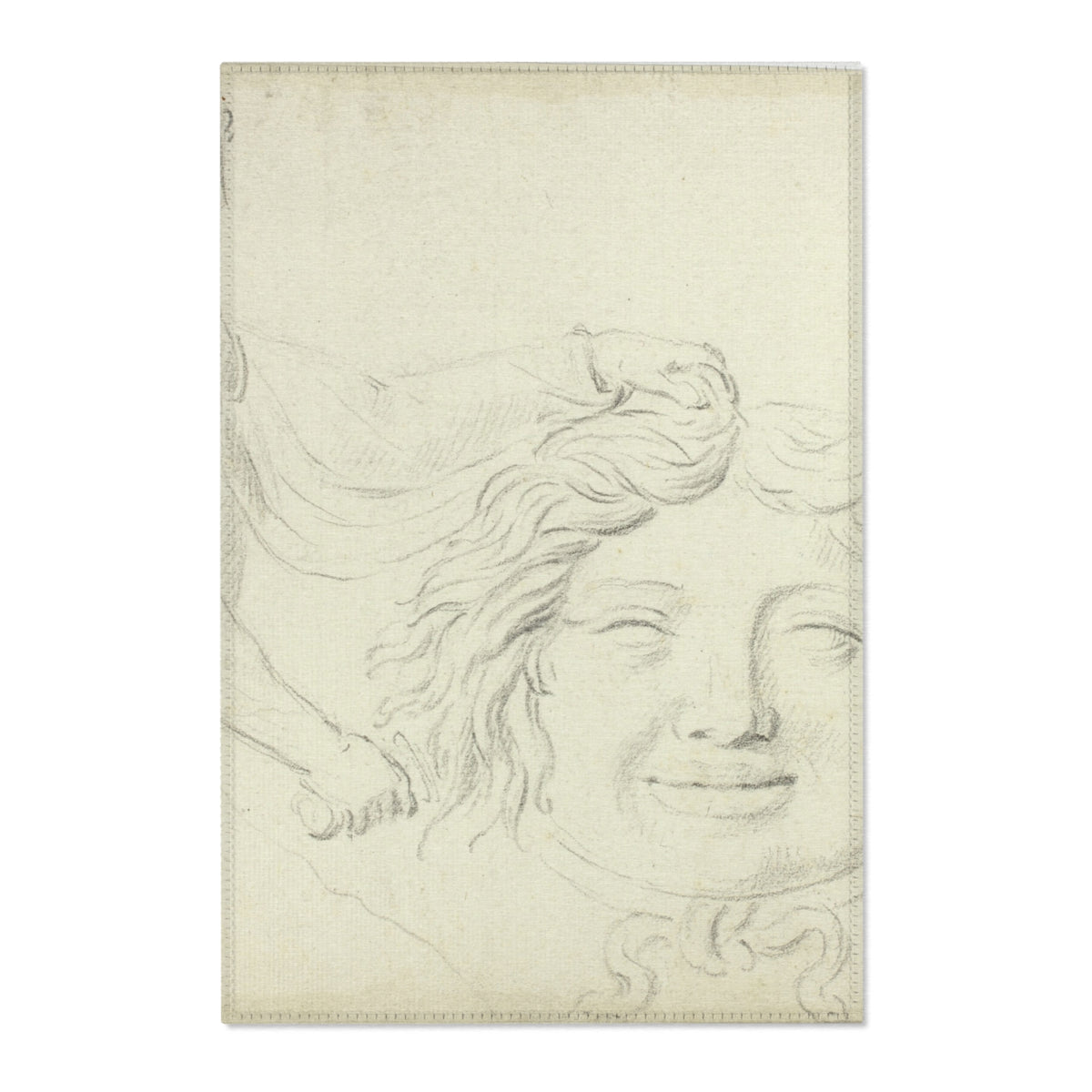 Perseus and the Gorgon's Head (style of David) Area Rug