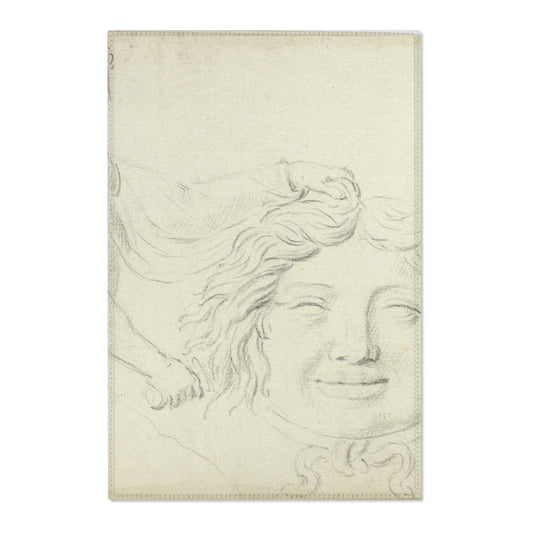 Perseus and the Gorgon's Head (style of David) Area Rug
