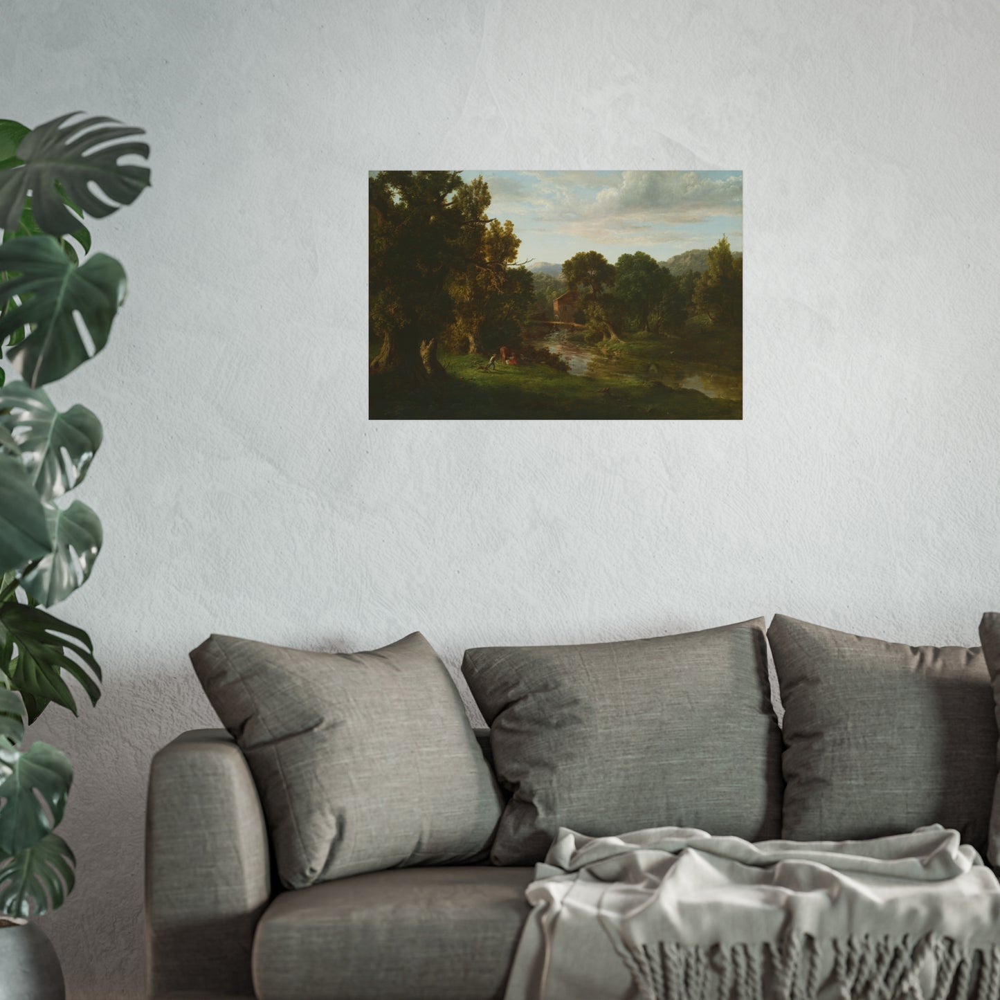 George Inness - The Old Mill | Fine Art Poster