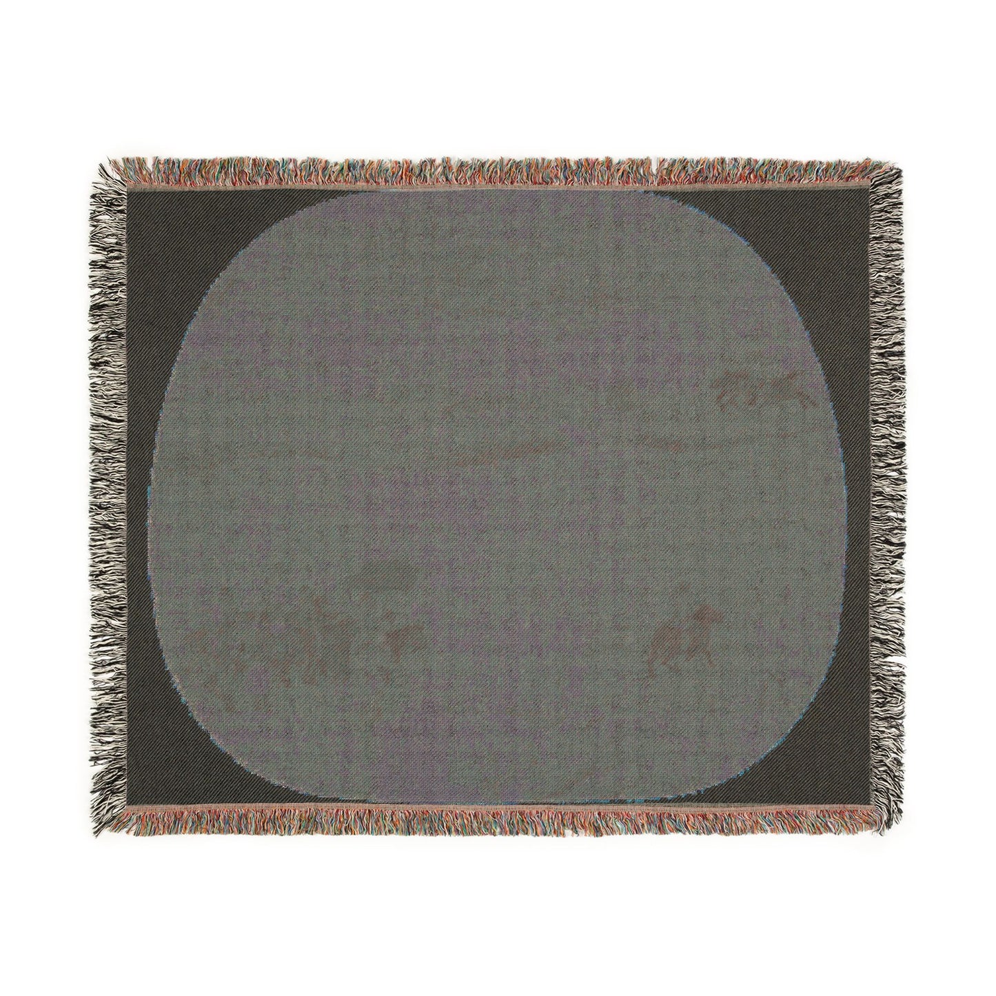 083_the-autumn-hunt | Woven Tapestry Blanket