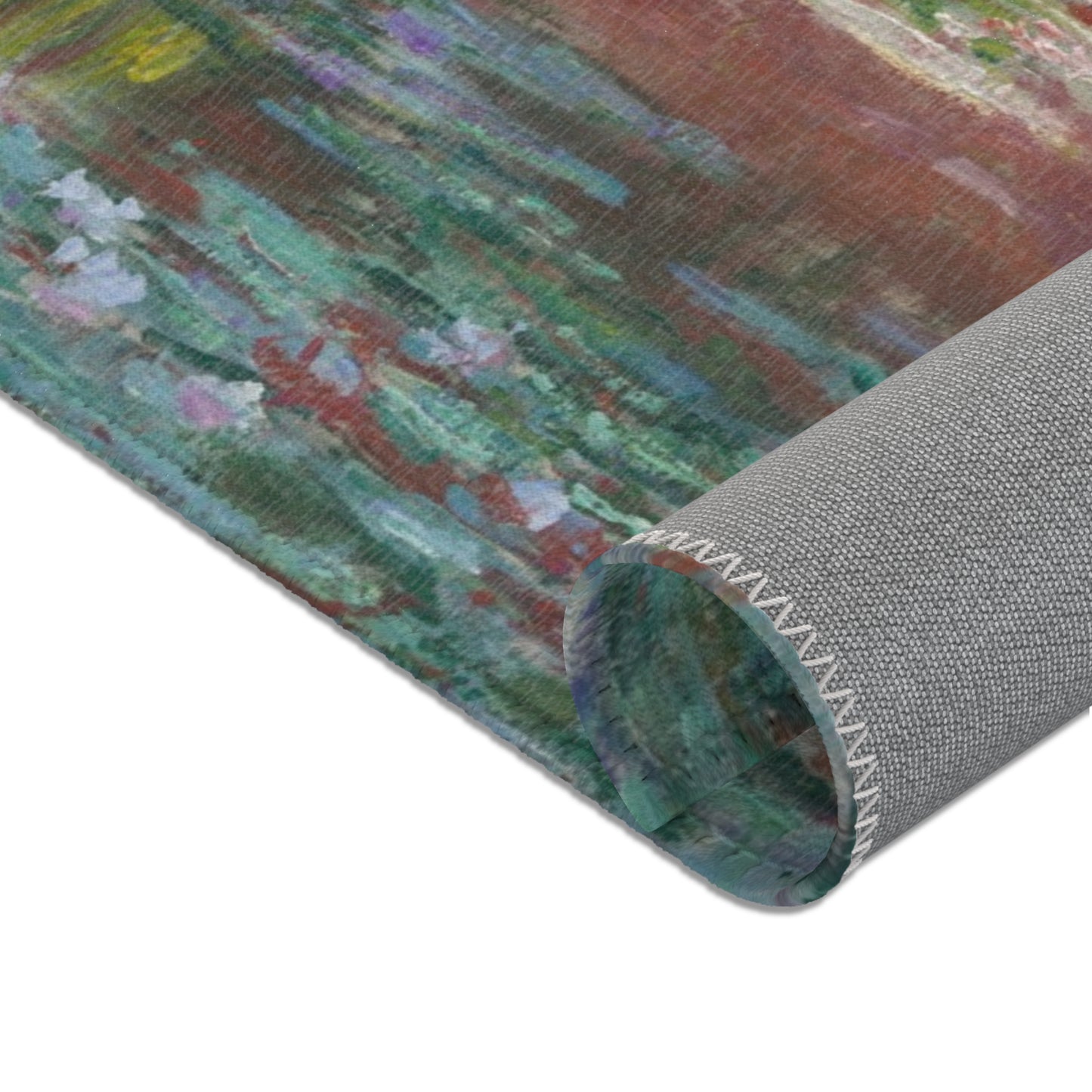 Claude Monet - Water Lily Pond | Area Rug