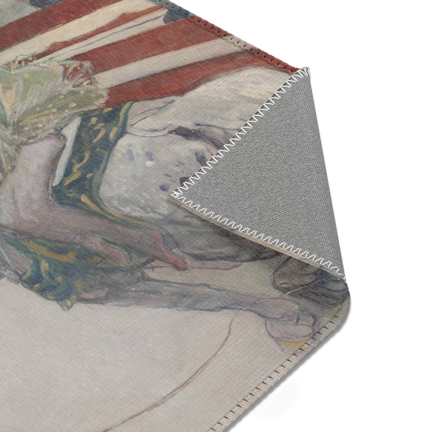 Henri de Toulouse-Lautrec - Equestrienne (At the Cirque Fernando) | Area Rug