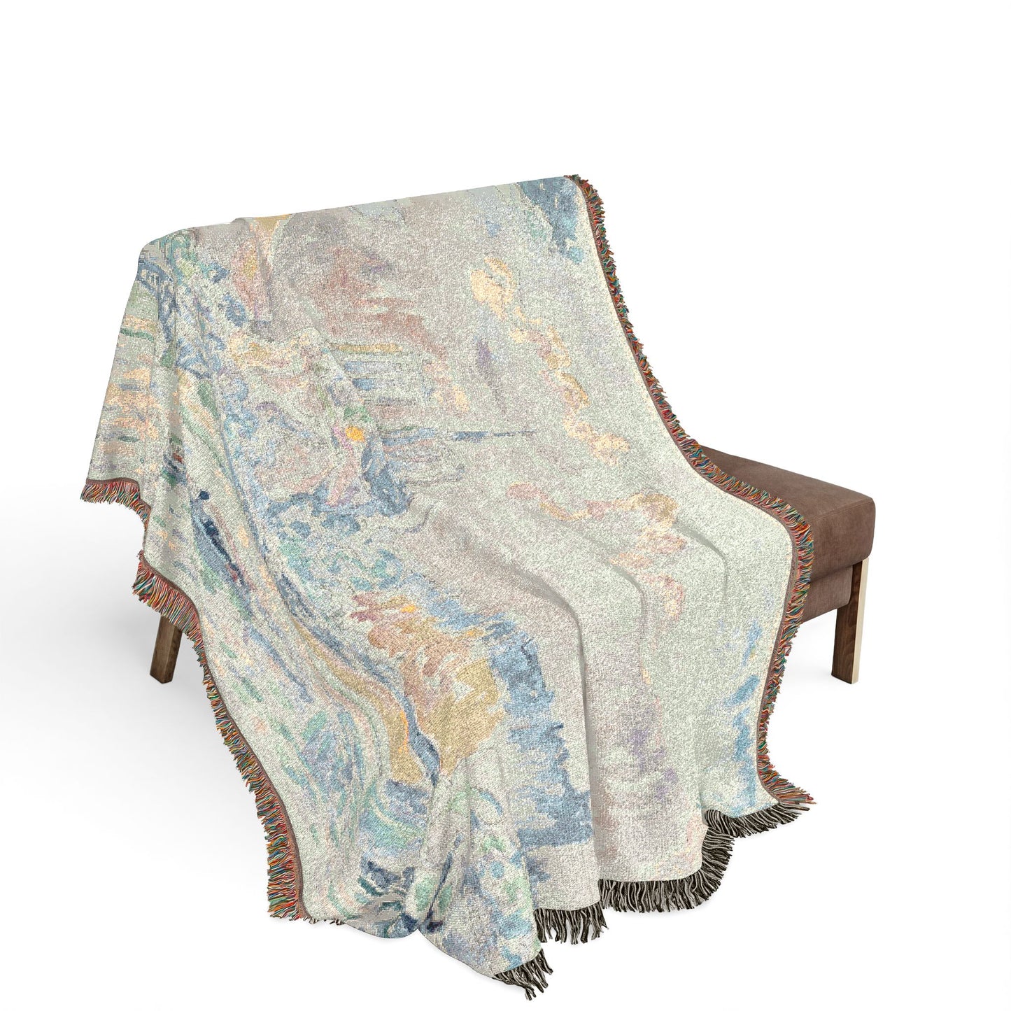 Paul Signac - Notre Dame | Woven Tapestry Blanket