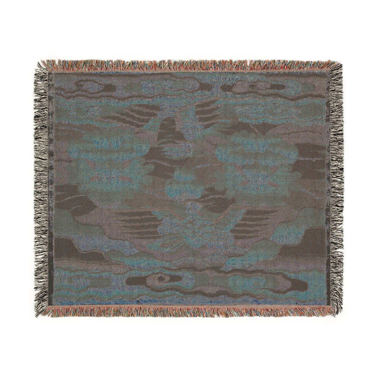 129_rank-badge-buzi | Woven Tapestry Blanket
