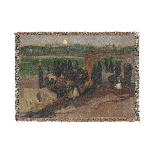 Water Carriers on the Nile — Sargent Tapestry Blanket