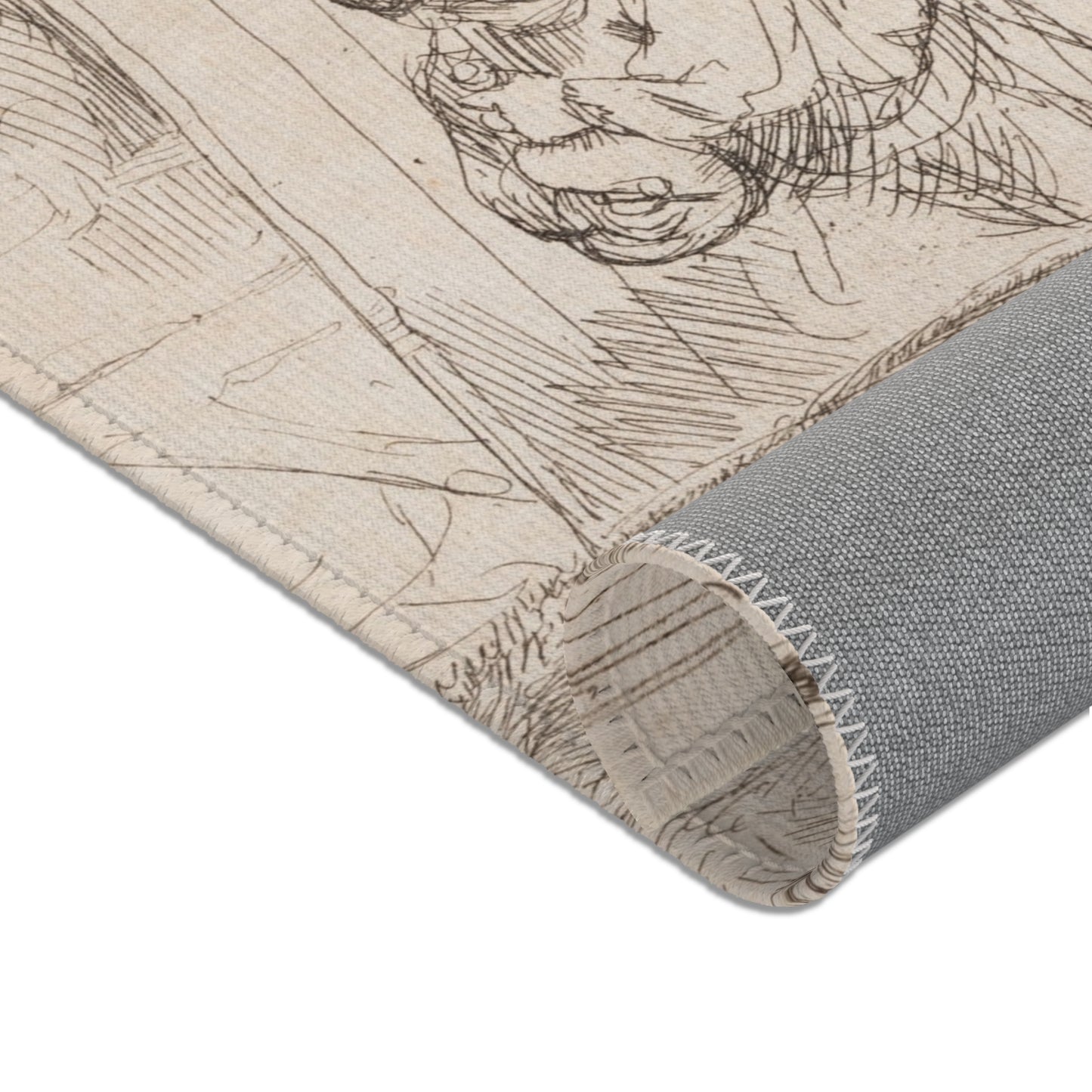 Rembrandt van Rijn - The Hog | Area Rug