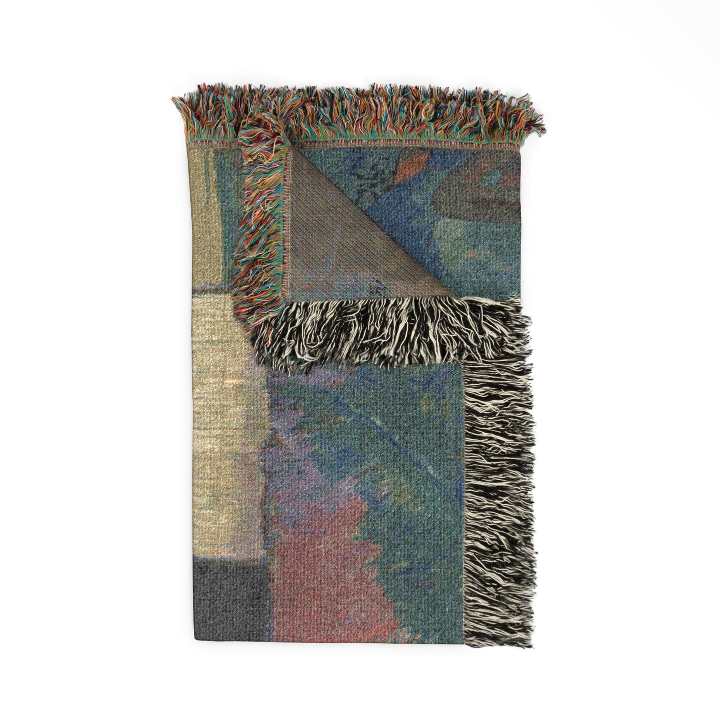 Paul Gauguin - No te aha oe riri (Why Are You Angry ) | Woven Tapestry Blanket