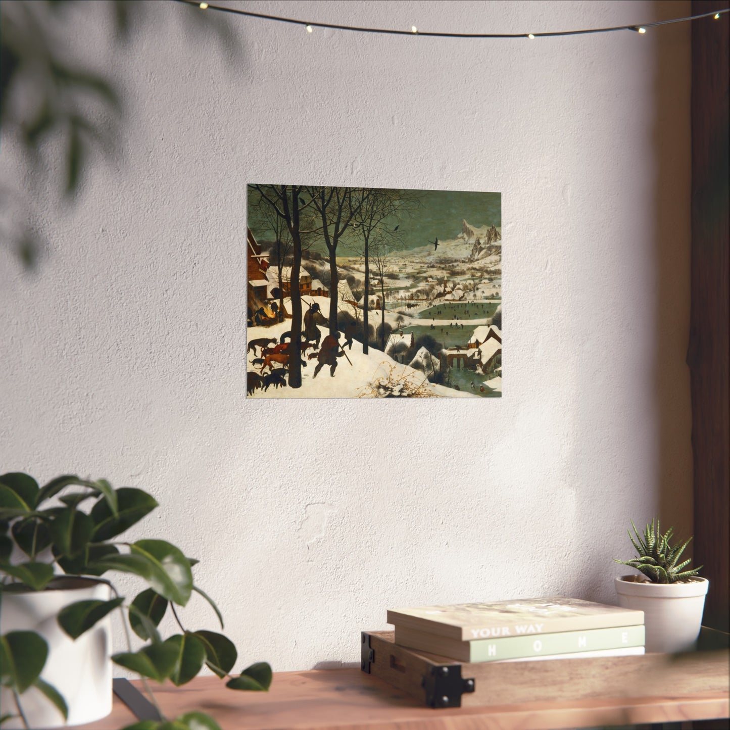Pieter Bruegel the Elder - Hunters in the Snow (Winter) - Google Art Project | Fine Art Poster