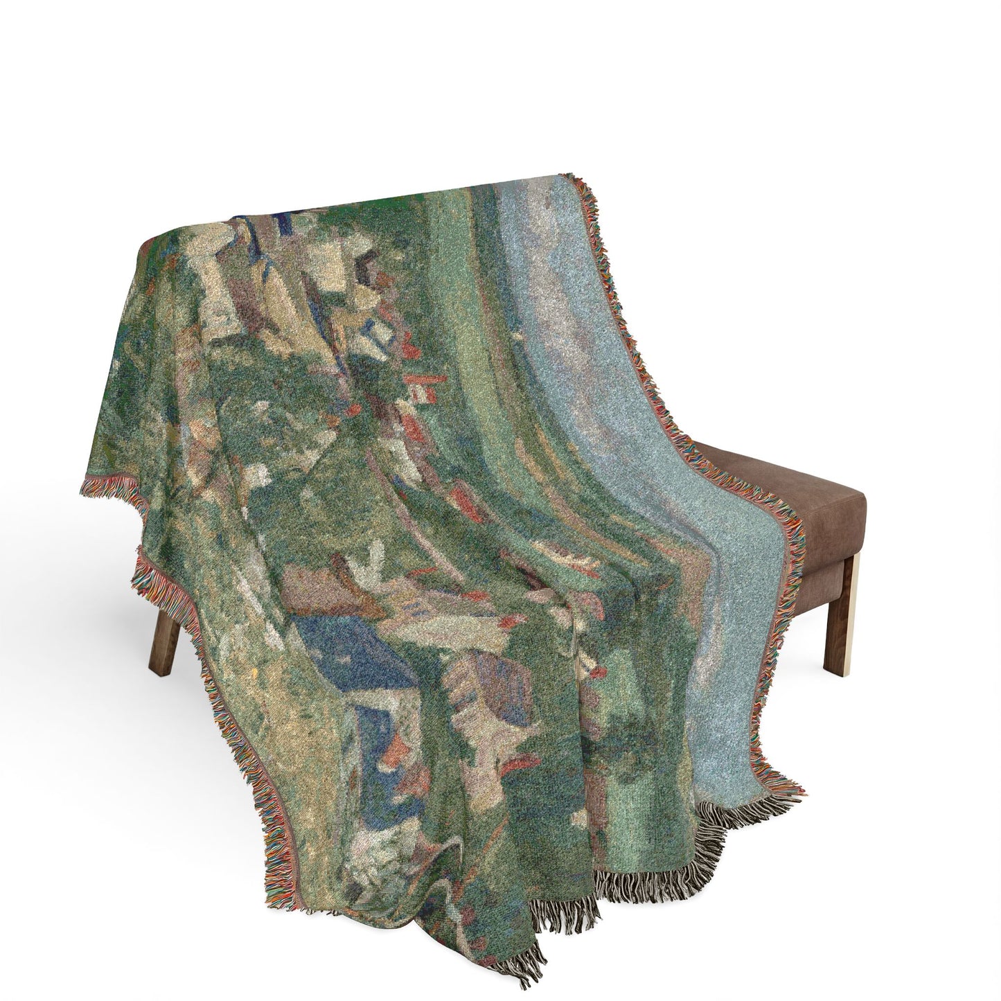 Paul Cezanne - Auvers, Panoramic View | Woven Tapestry Blanket
