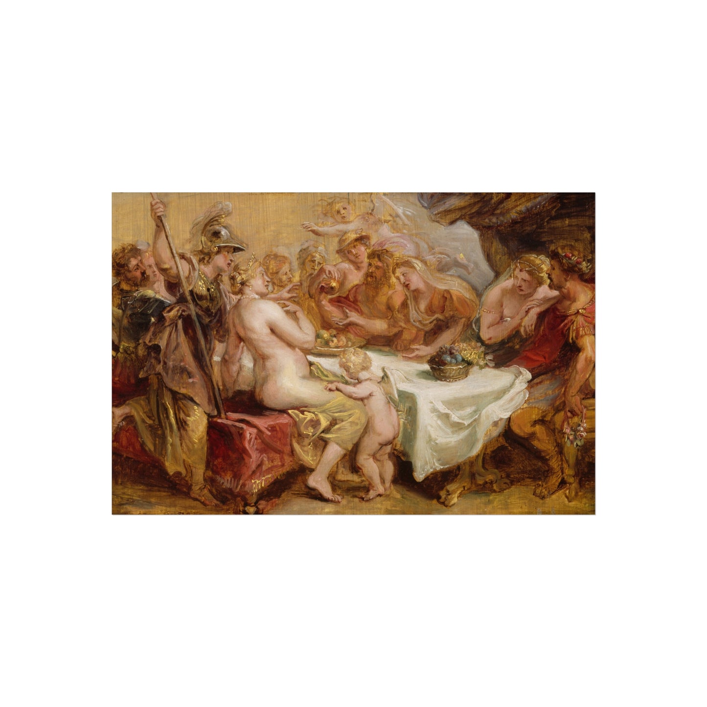 Peter Paul Rubens - The Wedding of Peleus and Thetis | Fine Art Poster