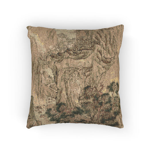 The Peach Blossom Spring Pillow